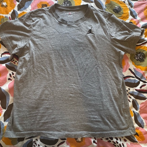 Nike Other - Nike Air Jordan Jump Man Gray Men's Tee